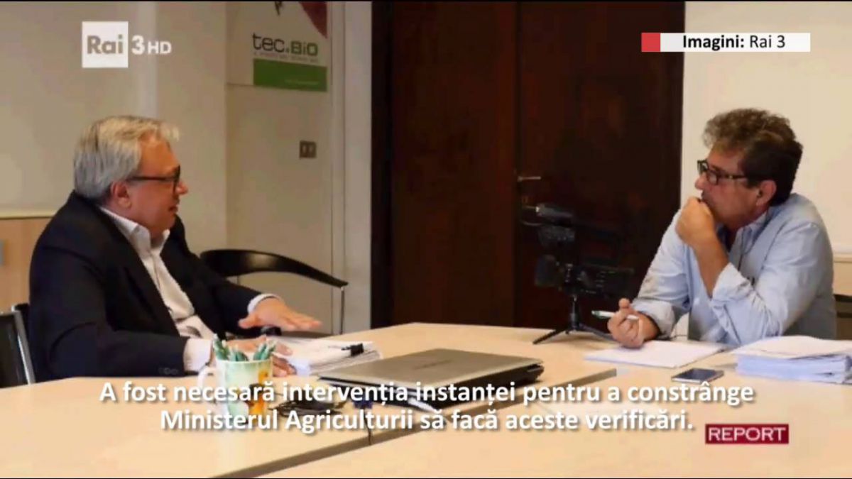 VIDEO. Investigație RAI3: O întreprindere din Moldova e utilizată pentru certificarea de produse bio false care ajung în Italia