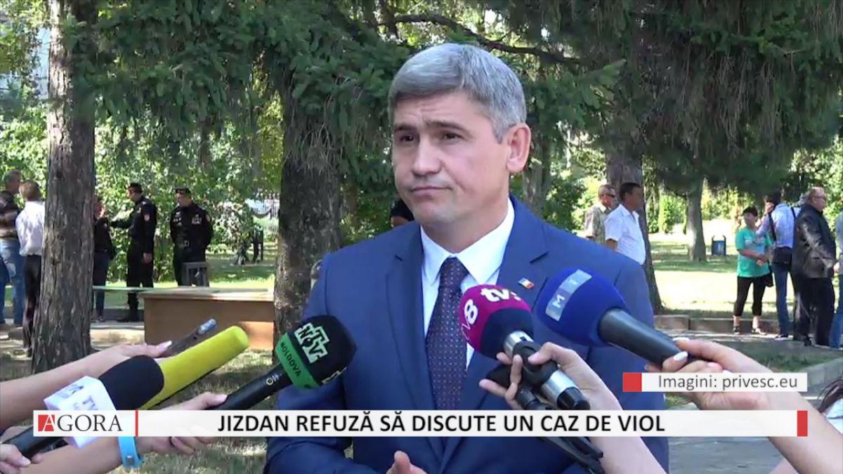 VIDEO. Jizdan refuză să discute cazul de viol al minorei de 14 ani: Puneți întrebări deplasate