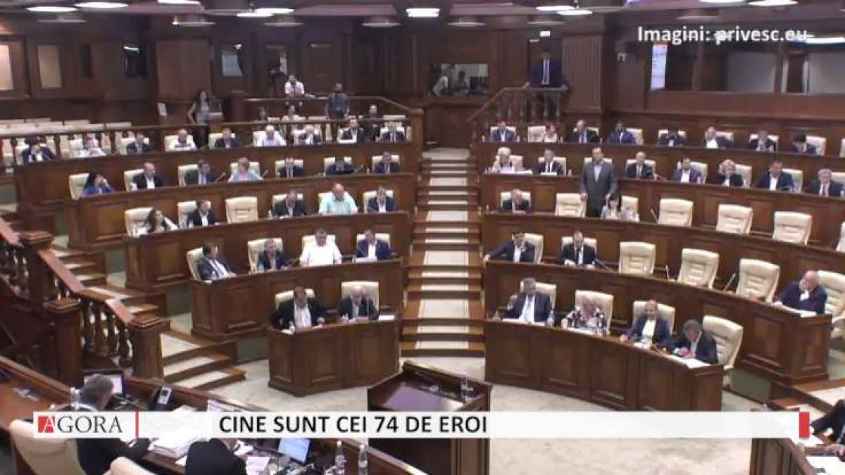 VIDEO. „Matematica” mixtului. Din 77 de deputați din sală, au votat 74 de aleși