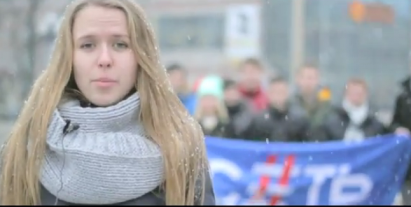 VIDEO. Mesajul studenților ruși către cei ucraineni: „Rusia este singura țară care se luptă pentru democrație”