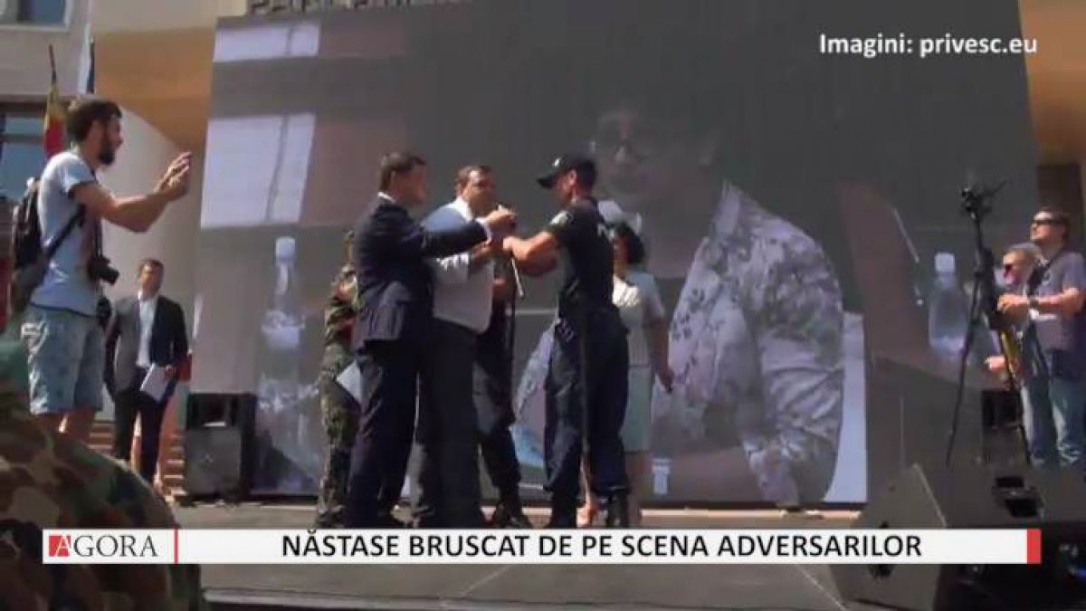 VIDEO. Momentul în care Andrei Năstase a urcat pe scena din fața susținătorilor votului mixt