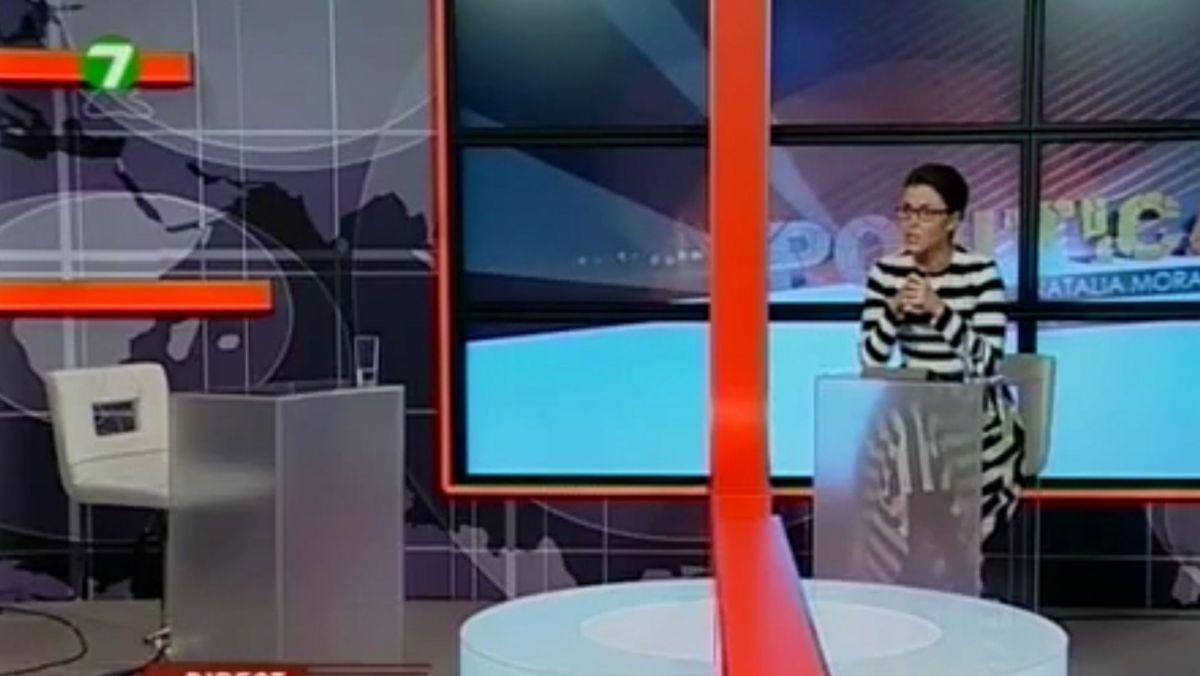 VIDEO. Momentul în care Renato Usatîi a părăsit emisiunea Politica de la TV7