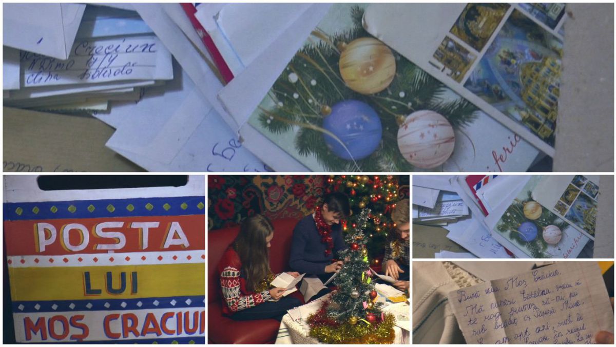 VIDEO. „O păpușă și sănătate mamei”. Ce îi scriu copiii moldoveni lui Moș Crăciun și unde ajung scrisorile lor