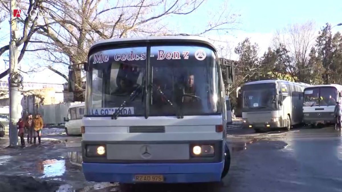 VIDEO. No comment: Autocarele pline cu manifestanți părăsesc Chișinăul