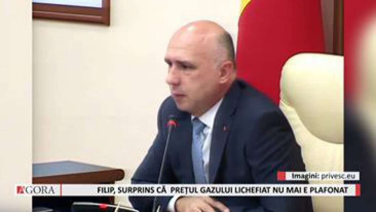 VIDEO. Pavel Filip, deranjat de „surpriza” lui Reidman în privinţa gazului lichefiat