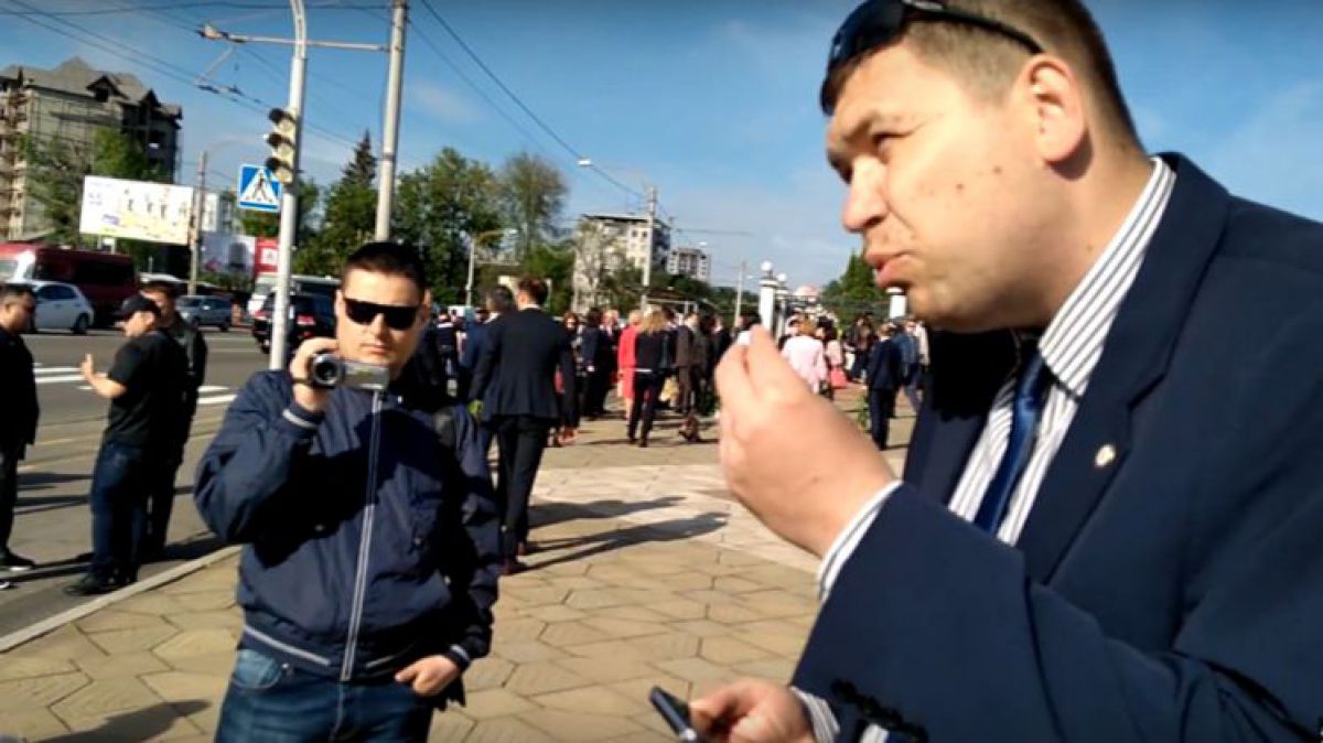 VIDEO. Persoane necunoscute interzic echipei ZdG să filmeze cu drona la Memorialul „Eternitate” și cer acte care nu există