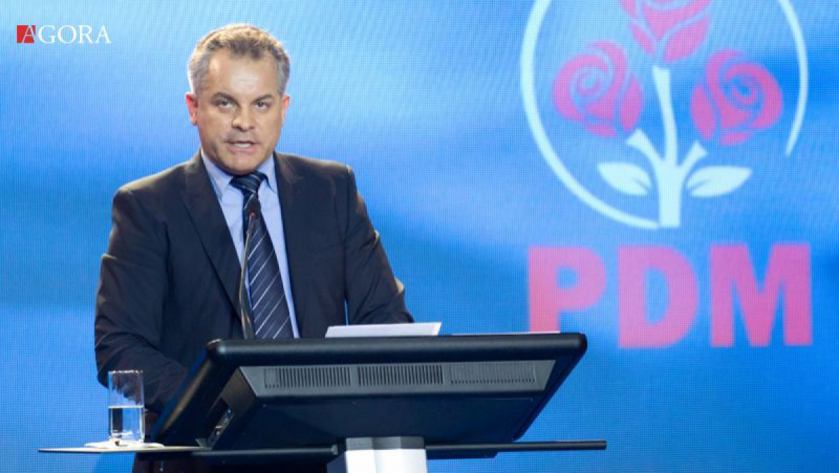 VIDEO. Discursul lui Plahotniuc în fața manifestanților adunați de PD
