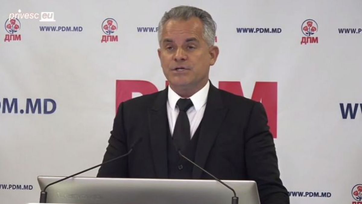 VIDEO. Plahotniuc: Celor cu flashmob-ul le-a mai rămas Facebook-ul să-l compromită