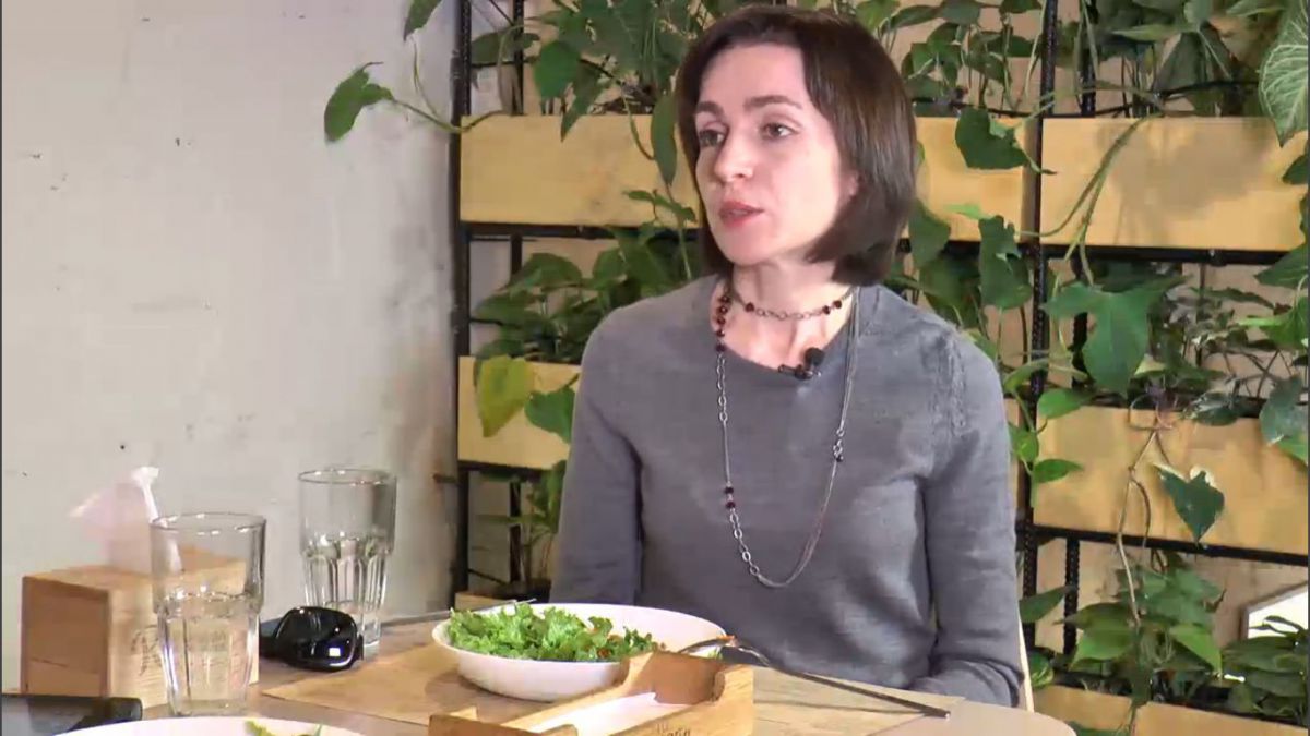 VIDEO. „Prânz cu președintele”, în curând pe Agora. Primul invitat - liderul PAS, Maia Sandu