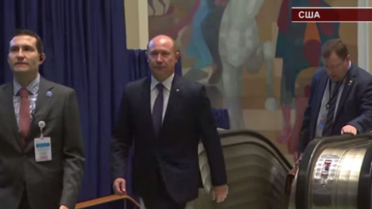 VIDEO. Premierul Valeriu Streleț, confundat la ONU cu Vladimir Putin