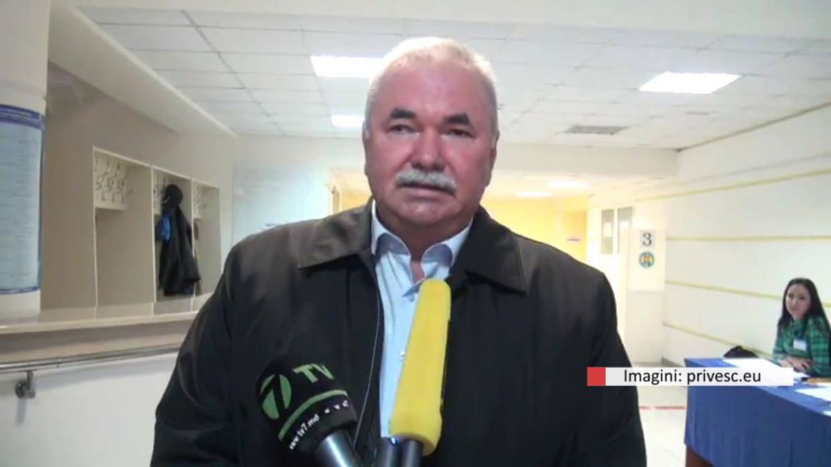 VIDEO. Președintele PLDM, Viorel Cibotaru a votat pentru un președinte care să reprezinte forțele politice de opoziție