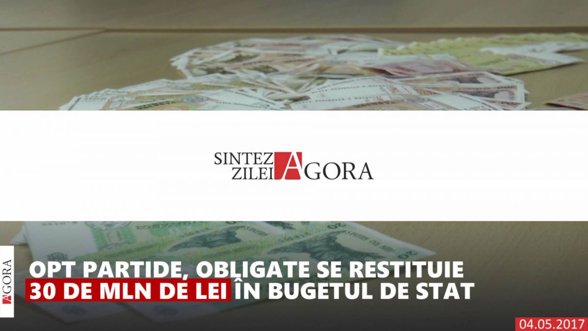 VIDEO. Sinteza Zilei. PD cu datorii la stat, amenzi pentru tulburarea liniștii după 18:00 și moara de la Cernoleuca