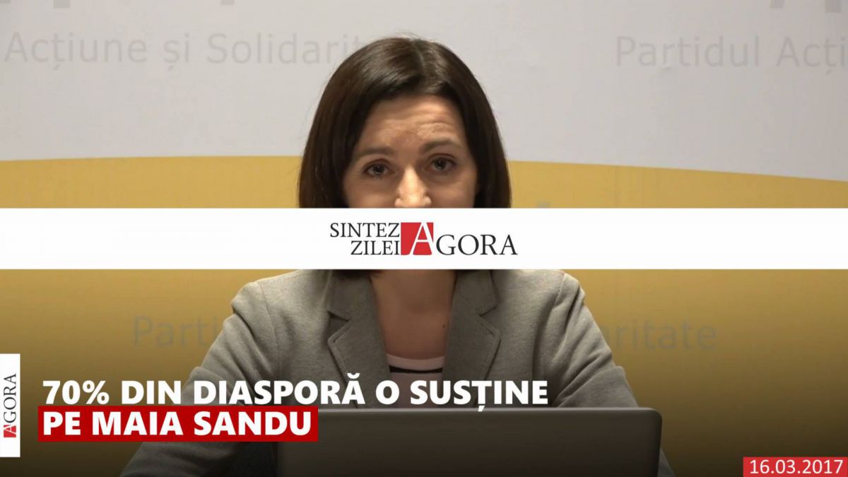 VIDEO. Sinteza Zilei: Diaspora o susține pe Maia Sandu, în timp ce Istoria Moldovei revine cu angajați care fură de la bolnavi