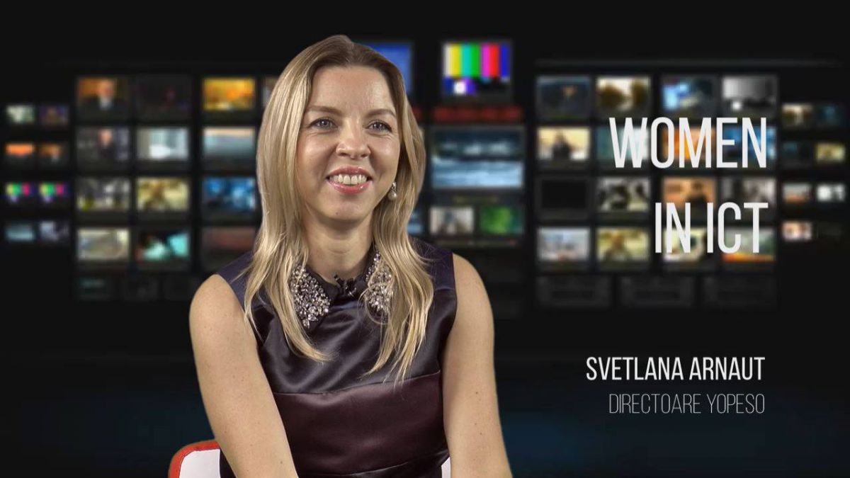 VIDEO. „Unui programator bun i se iartă totul”. Descoper-o pe directoarea YOPESO, Svetlana Arnaut