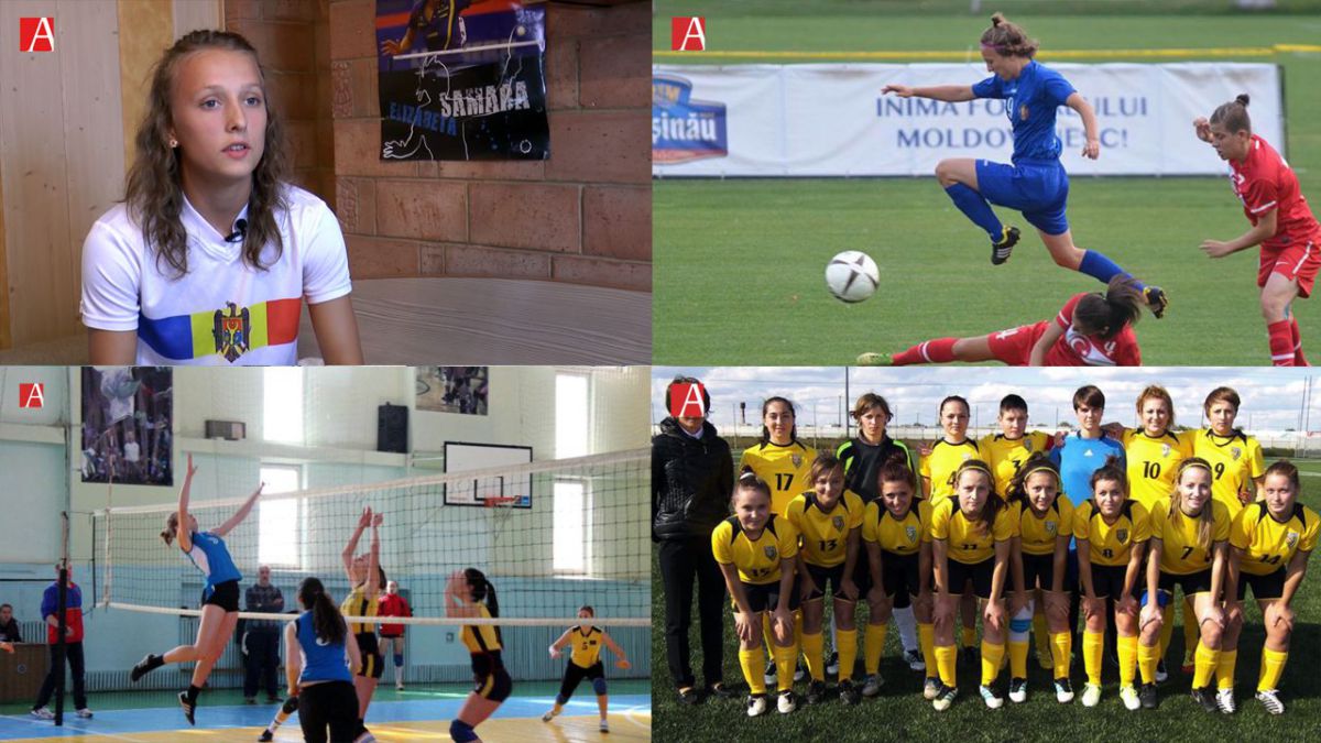 VIDEO. „Sportul necesită inteligență”. Povestea tinerei de 18 ani care joacă fotbal în echipa națională