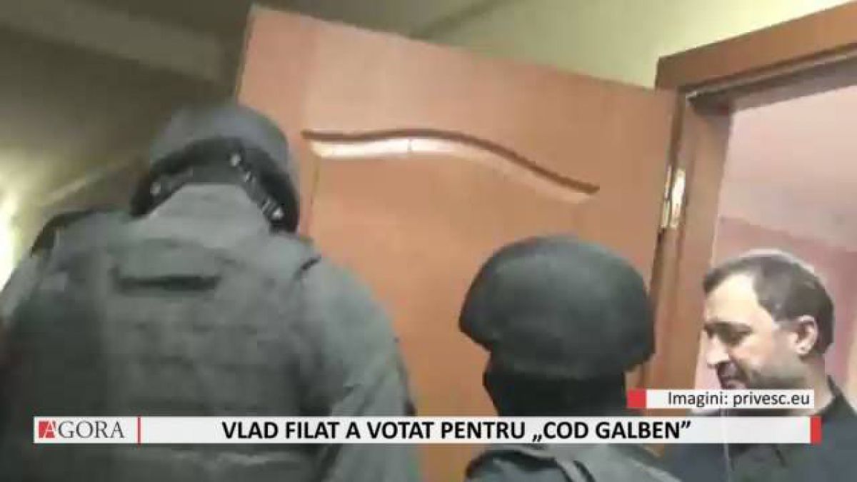 VIDEO. Pentru cine a votat Vlad Filat la alegerile prezidențiale