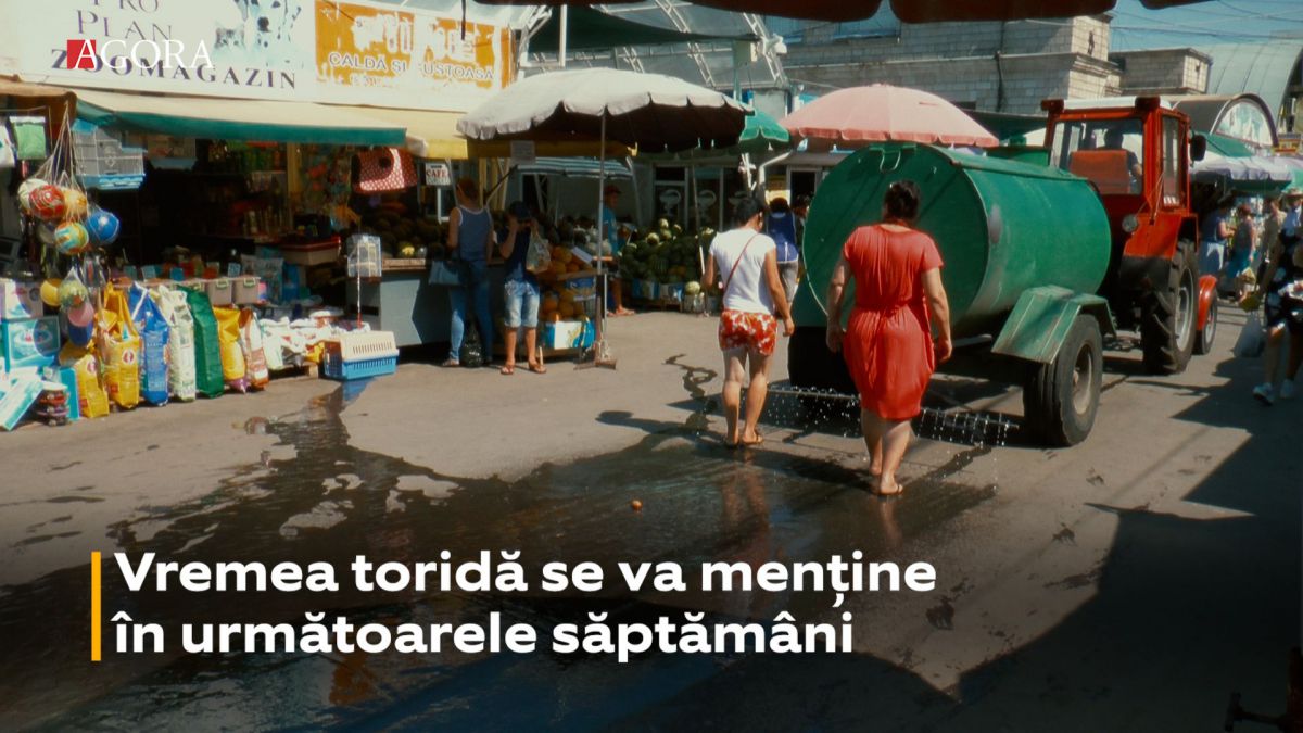VIDEOGRAFIC. Meteorologii prognozează vreme toridă pentru următoarele zile