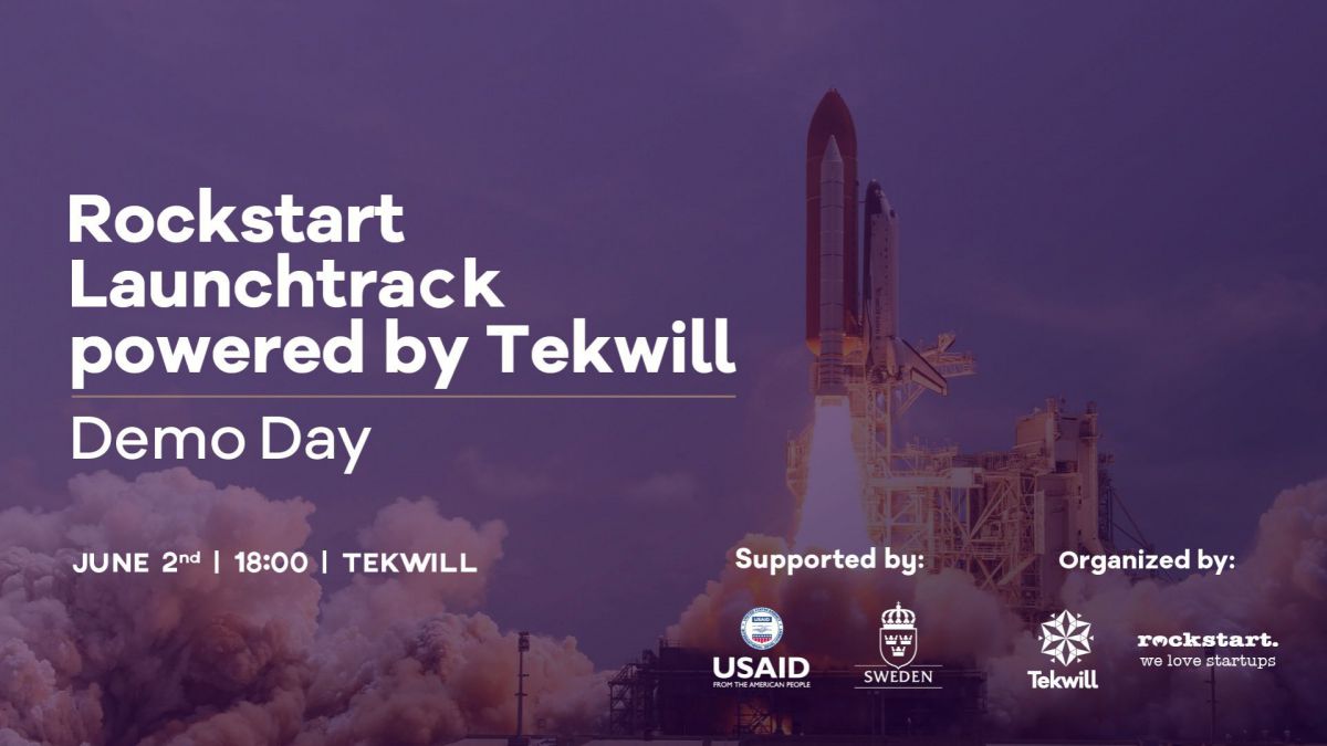 Vino să cunoști și să testezi soluțiile dezvoltate de absolvenții Rockstart Launchtrack powered by Tekwill