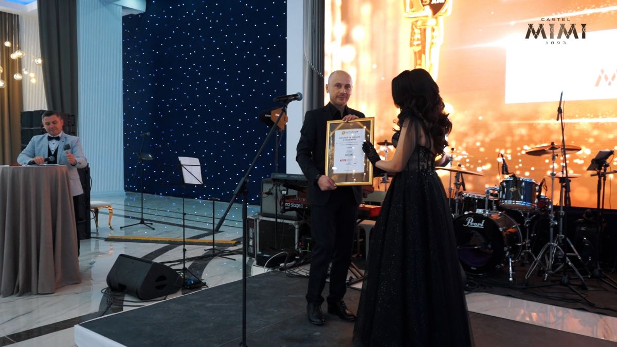 Vinul „Roșu de Bulboaca 2016” de la Castel MIMI a primit trofeul Notorium Wine în categoria vinuri roșii (VIDEO)