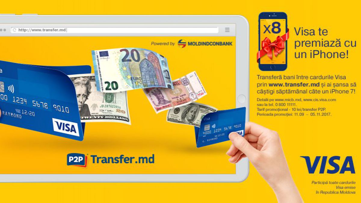 Visa te premiază cu un iPhone 7
