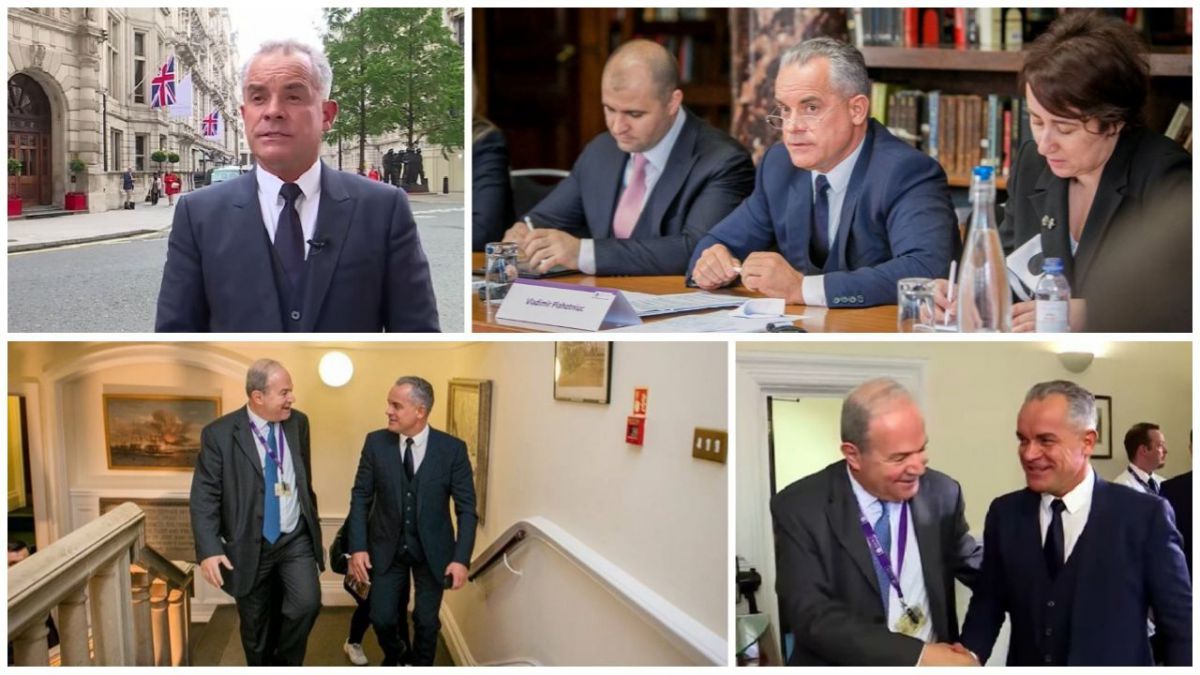 Vizita lui Vlad Plahotniuc la Londra, mediatizată intens de presa afiliată PD-ului, „invizibilă” pentru media britanică
