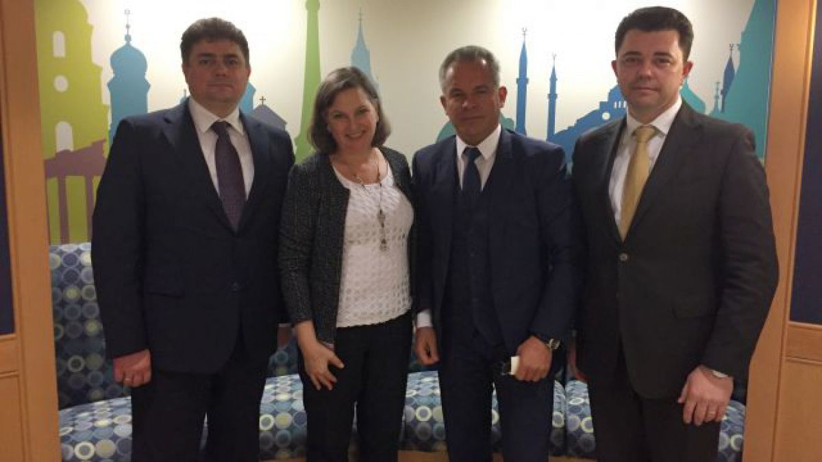 Vlad Plahotniuc s-a întâlnit cu Victoria Nuland la Washington