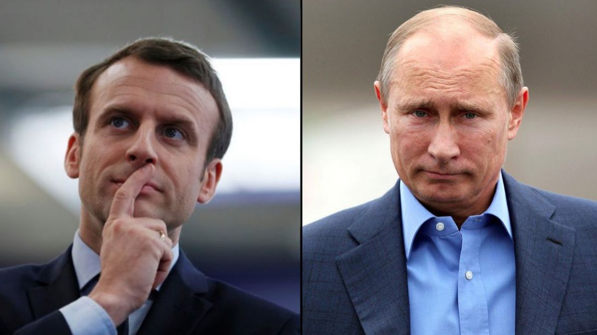 Vladimir Putin și Emmanuel Macron se întâlnesc astăzi la Paris