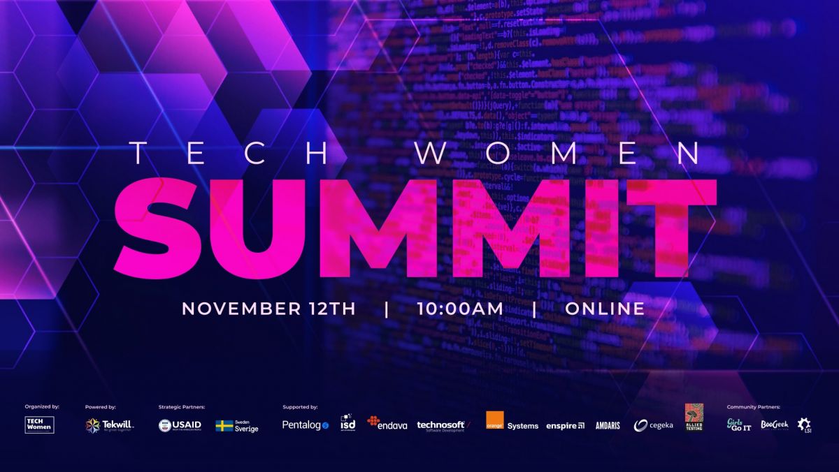 Zeci de profesioniste în IT invitate la „Tech Women Summit 2021”. Să le cunoaștem (FOTO)