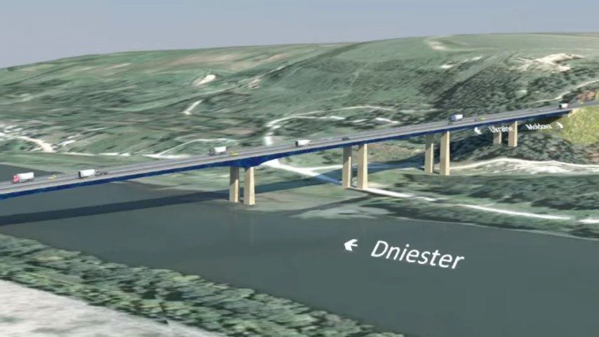 Zelenski: Ucraina a început construcția podului de frontieră peste râul Nistru
