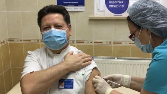 Ștefan Gațcan s-a vaccinat anti-COVID-19: „Exemplul personal este mai mult decât doar îndemnul în cuvinte”