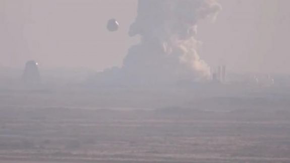 Un prototip al rachetei Starship, dezvoltată de SpaceX, a explodat în timpul unor teste (VIDEO)