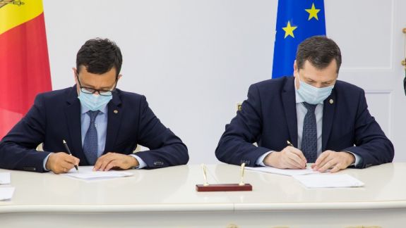 A fost semnat acordul de împrumut în valoare de 100 milioane euro, încheiat între R. Moldova și UE