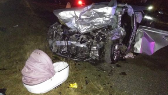 Accident în raionul Rîșcani. Trei persoane au decedat, printre care și un copil de doar trei luni