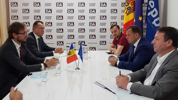 Andrei Năstase s-a întâlnit cu reprezentanții OSCE/ODIHR pe subiectul alegerilor prezidențiale din toamnă