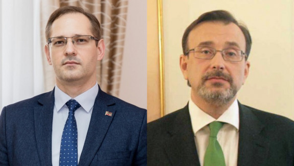 Așa-zisul ministru de externe din stânga Nistrului s-a întâlnit cu reprezentantul special al Ucrainei pentru reglementarea moldo-transnistreană