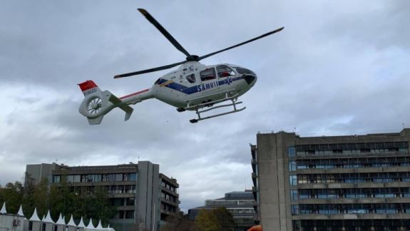 Bolnavi de COVID-19 din Belgia au început să fie transferaţi cu elicoptere-ambulanţă în Germania