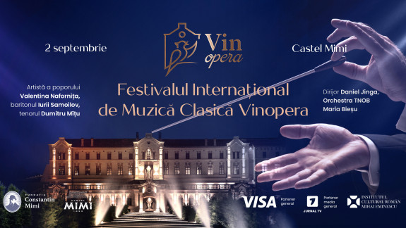 Începe toamna la Castel MIMI cu Festivalul Internațional de muzică clasică „VinOPERA”