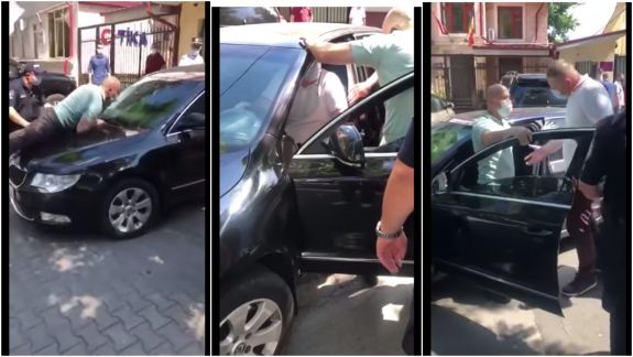 Cebotari îl va ierta pe șoferul care l-a luat pe capota mașinii în fața Președinției. „O să-i propun acestui domn Oleg să avem o discuției ca între doi bărbați”