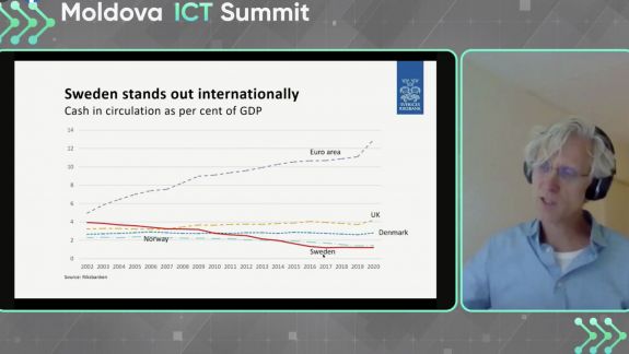Cinci factori care au contribuit la reducerea utilizării numerarului în Suedia: Experiența împărtășită la Moldova ICT Summit