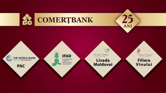 Comerțbank își extinde creditarea prin programele partenerilor internaționali ai Moldovei