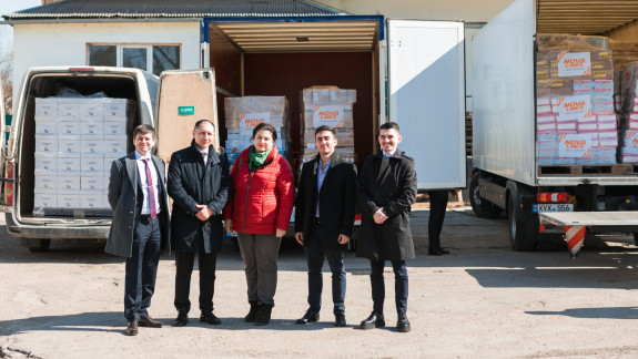 Compania moldo-americană Nova Lines a donat Guvernului un lot de ajutor umanitar în valoare de peste 500.000 lei