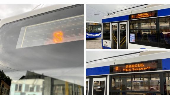 Cum va circula transportul public în weekend, la intersecția bd. Ștefan cel Mare și Sfânt cu străzile Henri Coandă, Calea Ieșilor și str. Ion Creangă.