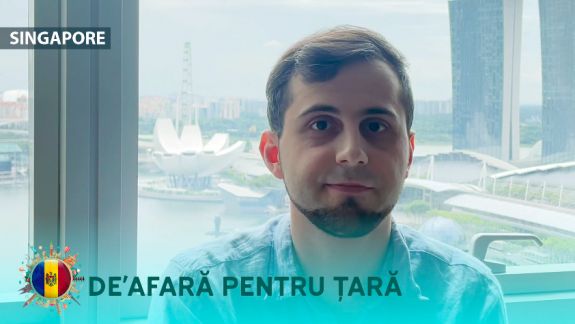 De'afară pentru țară: Moldoveanul Cristian Cartofeanu, stabilit în Singapore, vorbește despre experiența studiilor peste hotare