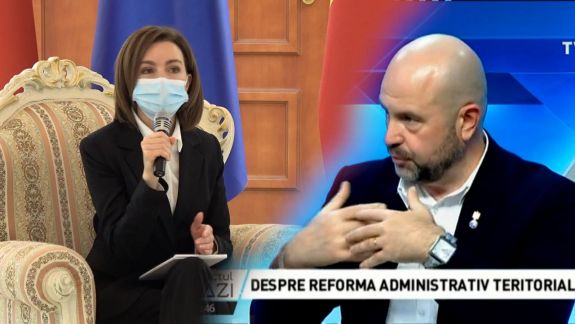 Deputat PAS: Cred că s-ar putea micșora numărul raioanelor sau s-ar putea forma regiuni. Maia Sandu: Nu am văzut Guvernul că vrea să-și asume o reformă administrativ-teritorială (VIDEO)