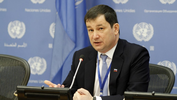 Diplomat rus la ONU: „Operațiunea specială” va continua până când Ucraina nu va mai bombarda Donbasul