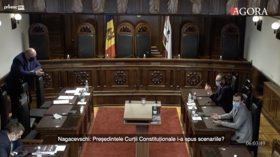 Discuții între Nagacevschi și Plîngău la CC: Cum să sune președintele? Plaha dacă făcea, măcar nu spunea (VIDEO)