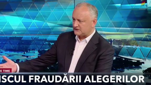 Dodon anunță eventuale proteste în legătură cu decizia de a reduce numărul secțiilor de votare pentru stânga Nistrului