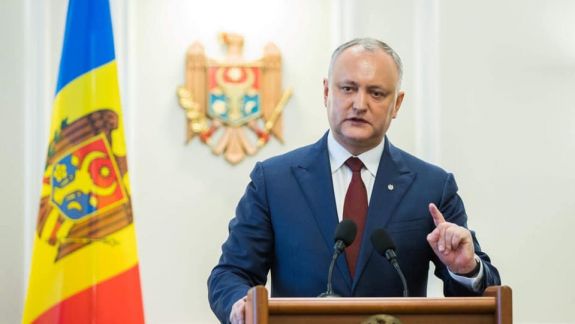 Dodon: „Dacă PSRM va primi răspuns negativ privind formarea unei majorități parlamentare, vor fi declanșate alegeri parlamentare anticipate”