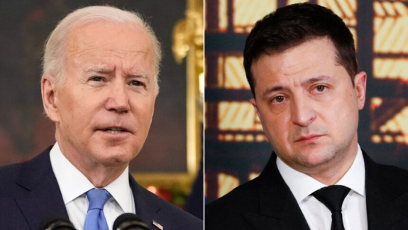 După o discuție cu Zelenski, Biden a anunțat că SUA vor oferi un miliard de dolari Ucrainei drept asistență de securitate