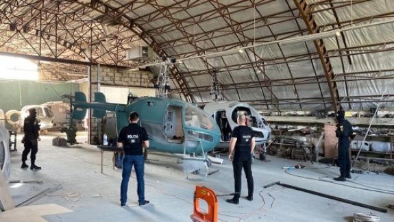 Elicoptere făcute la Criuleni: Un grup de locuitori din stânga Nistrului  produceau aparate de zbor pentru a le exporta ilegal în CSI (FOTO, VIDEO)